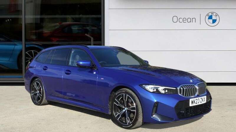 Blue Used 2023 BMW 320 M Sport Estate | £28,900 (Fair price) - Image 1/4