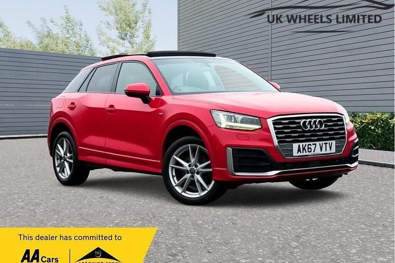 Red Used 2017 Audi Q2 S-Line SUV | £11,990 (Fair price) - Image 1/1