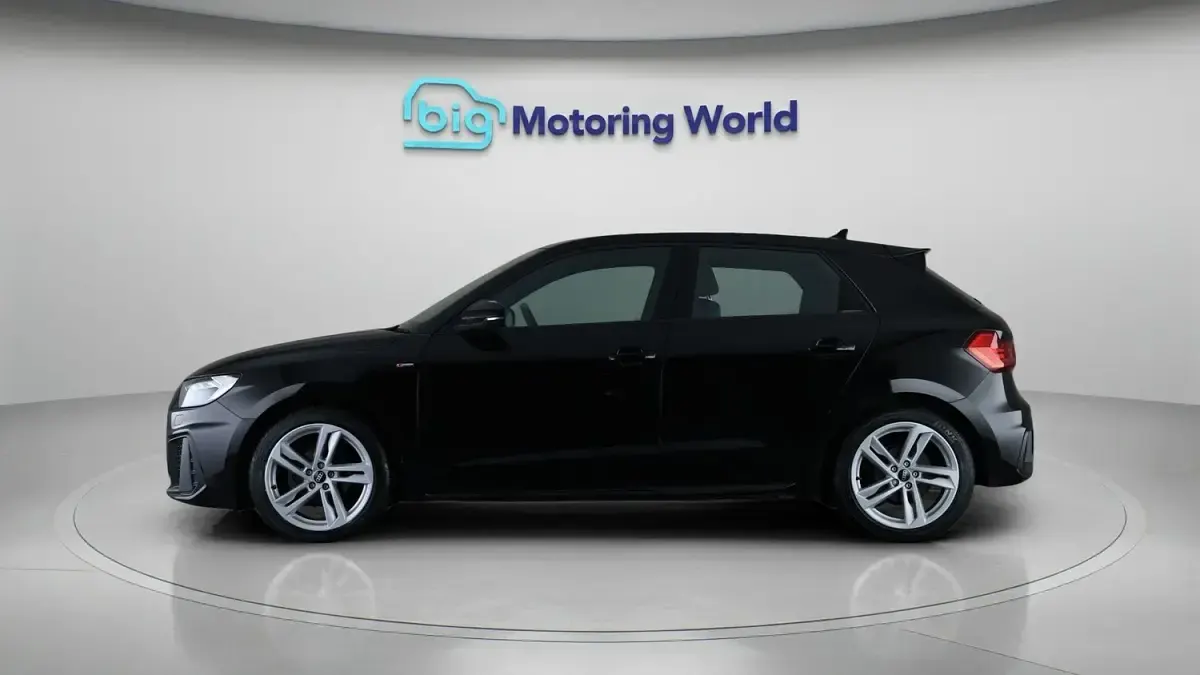 Used Audi A1 Sportback S-Line 95 HP (69 kW) 2021 Black Hatchback