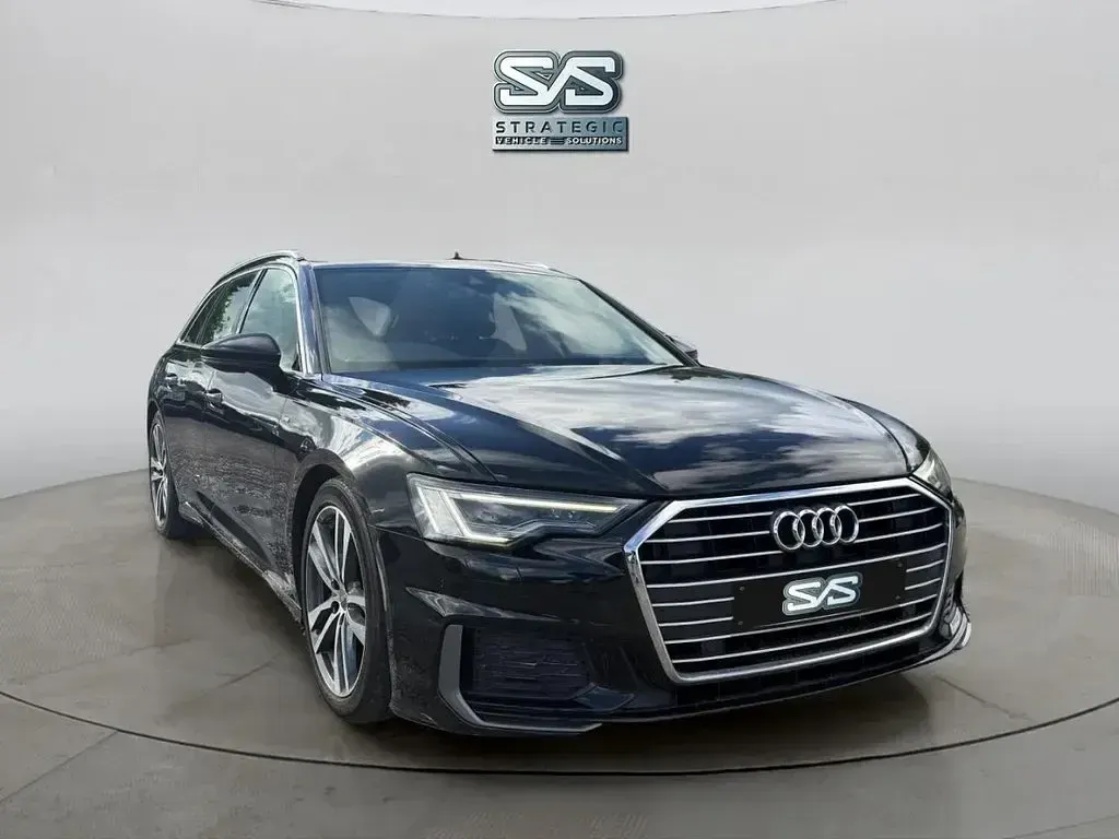 Used Audi A6 S-Line 204 HP (150 kW) 2018 Black Estate