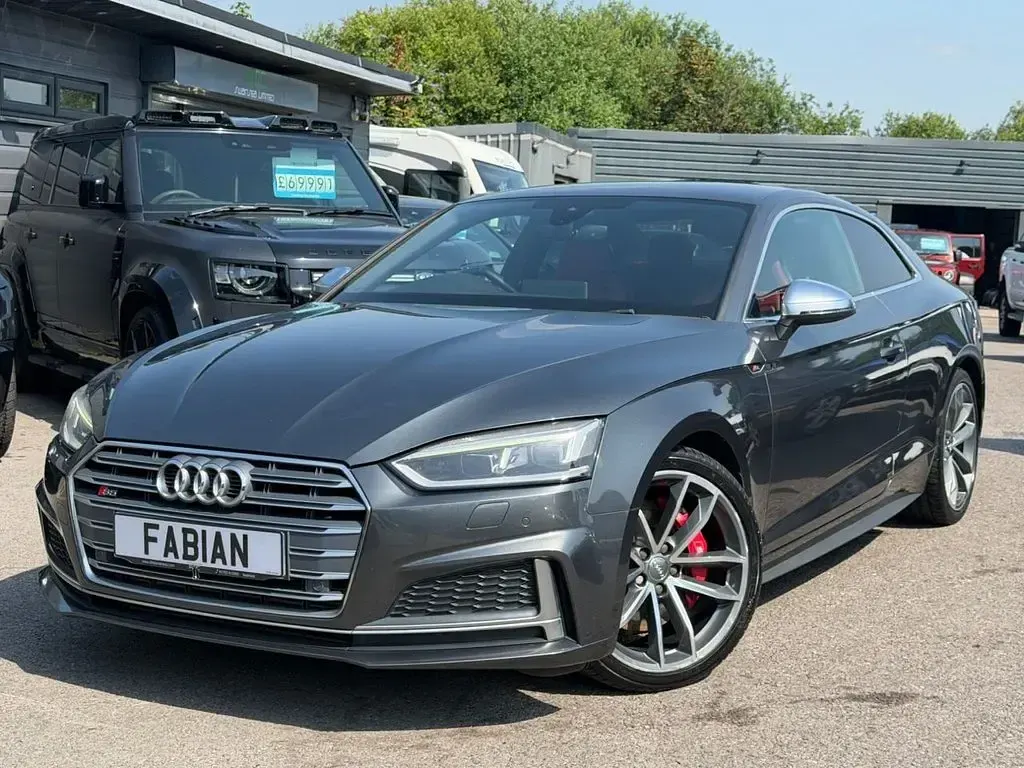 Used Audi S5 Comfort 354 HP (260 kW) 2018 Grey Coupe