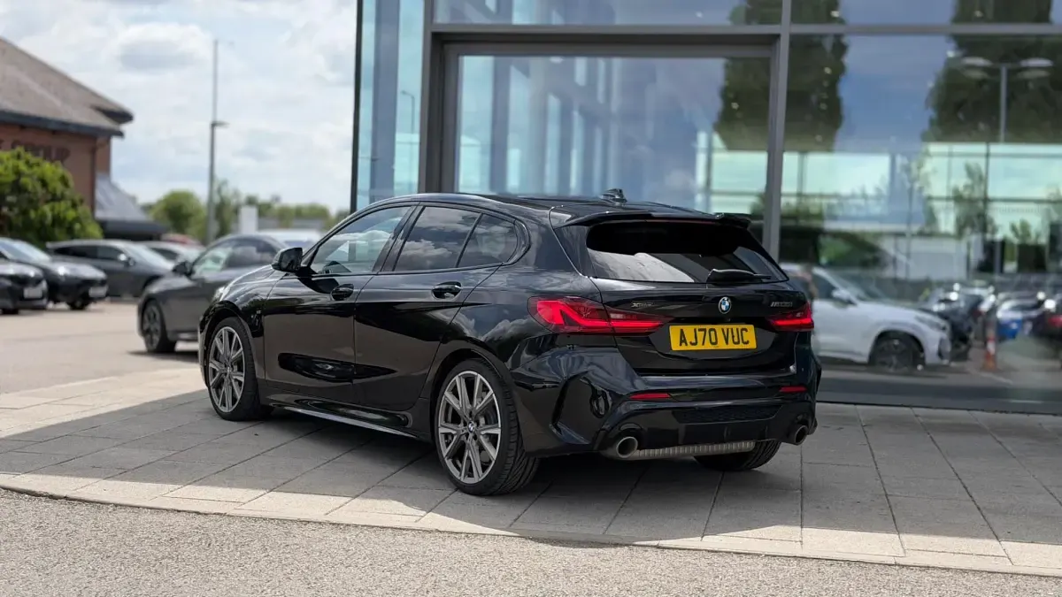 Used BMW M135 Comfort Edition 306 HP (225 kW) 2021 Black Hatchback