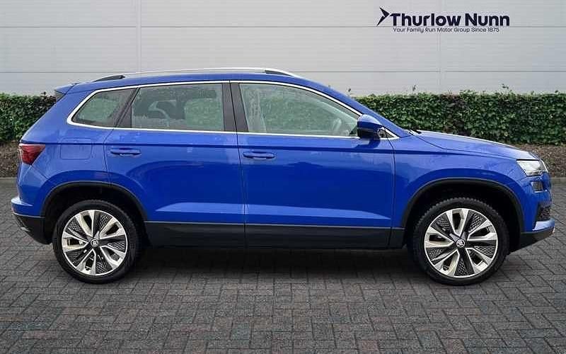 Used Skoda Karoq SE L 116 HP (85 kW) 2023 Blue SUV