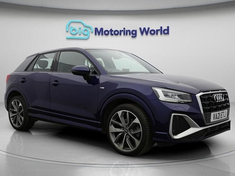 Blue Used 2021 Audi Q2 S-Line SUV | £20,000 (Fair price) - Image 1/4