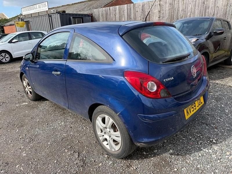 Used Vauxhall Corsa Active 79 HP (58 kW) 2009 Blue Hatchback