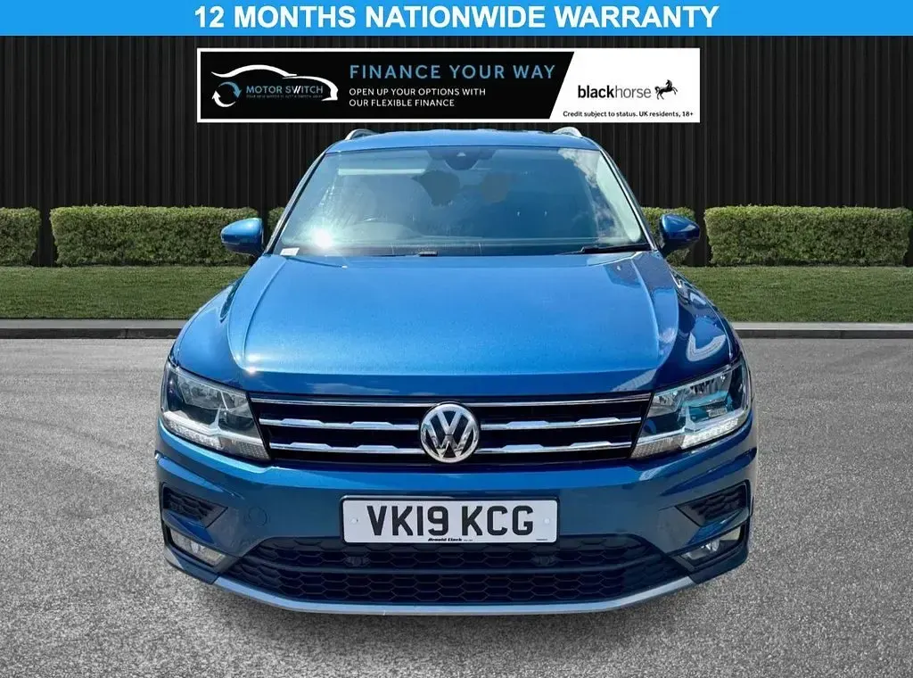 Used VW Tiguan Allspace SE 150 HP (110 kW) 2019 Blue SUV