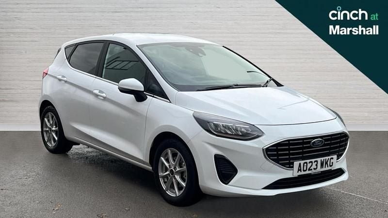 Frozen white (premium colour) Used 2023 Ford Fiesta Titanium Hatchback | £13,095 - Image 1/4