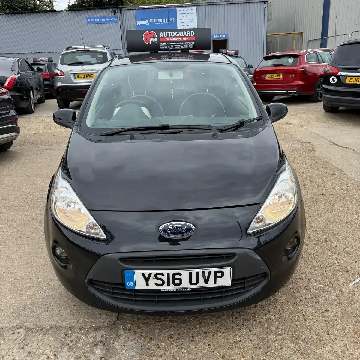Used Ford Ka Zetec 69 HP (50 kW) 2016 Black Hatchback