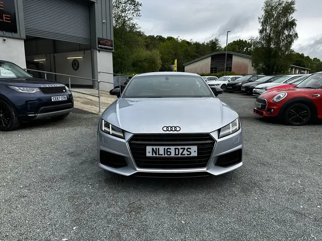 Used Audi TT S-Line 184 HP (135 kW) 2016 Silver Coupe