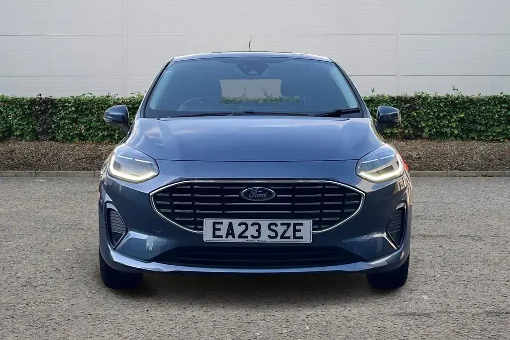Used Ford Fiesta Titanium 2023 Blue Hatchback