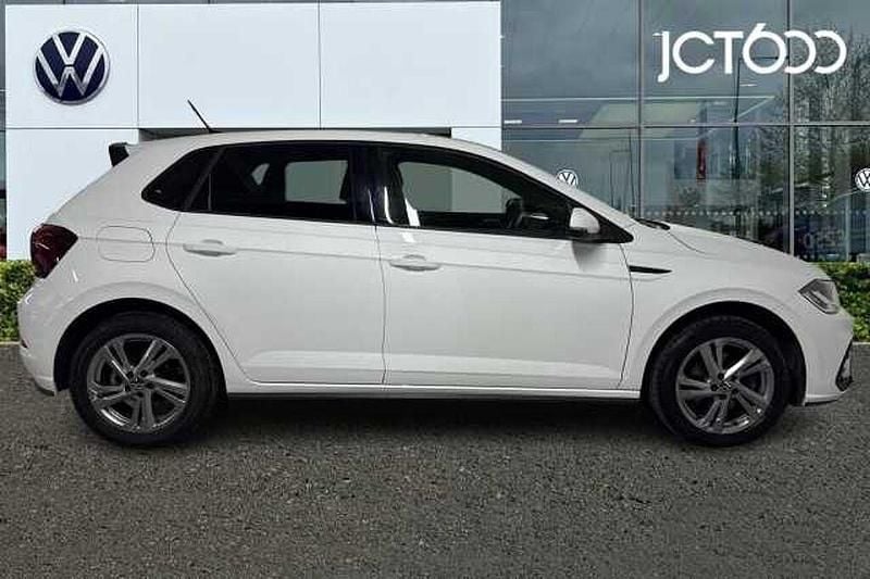 Used VW Polo R-line 110 HP (80 kW) 2022 White Hatchback