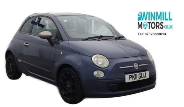 Blue Used 2011 Fiat 500 Hatchback | £2,795 (Fair price) - Image 1/1