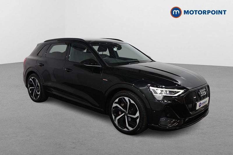 Black Used 2021 Audi e-tron Black Edition SUV | £24,499 (Good price) - Image 1/3