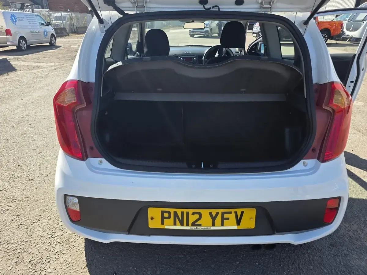 Used Kia Picanto 2012 White Hatchback