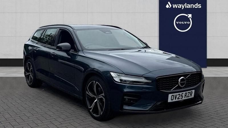 Blue Used 2025 Volvo V60 Plus Estate | £36,440 (Expensive) - Image 1/4