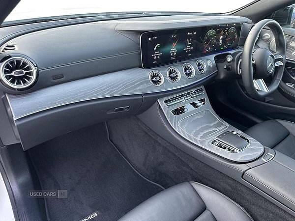 Used Mercedes E300 AMG line 258 HP (189 kW) 2023 White Coupe