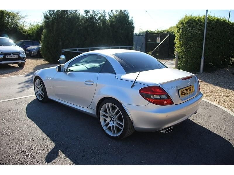 Begagnad Mercedes SLK280 2008 Silver Cab