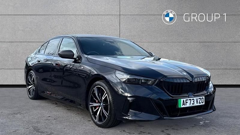Black Used 2023 BMW i5 M Sport Sedan | £43,475 (Fair price) - Image 1/4