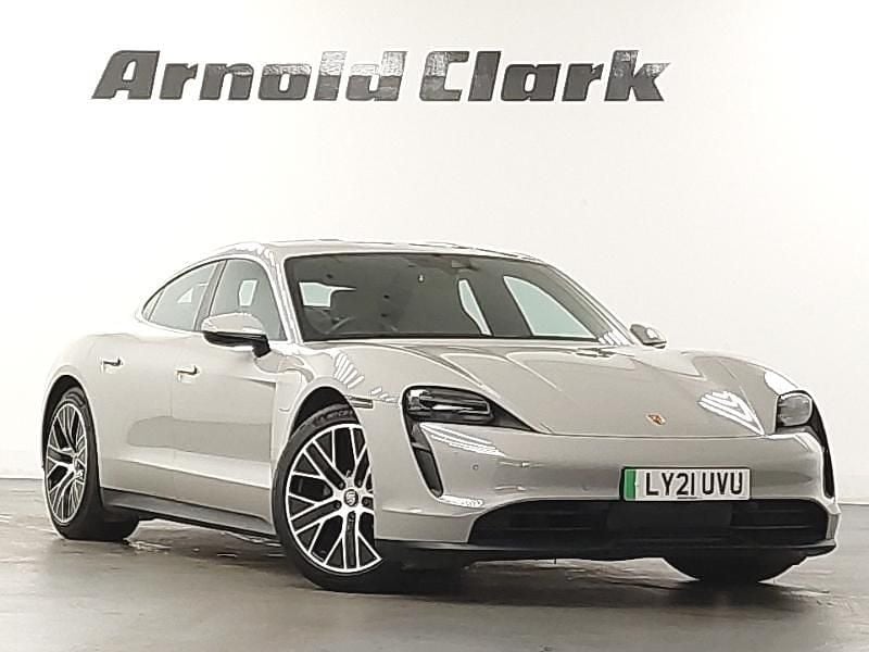 Grey Used 2021 Porsche Taycan Sedan | £41,998 (Good price) - Image 1/4