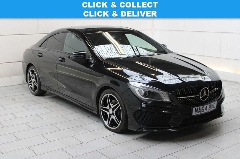 Black Used 2014 Mercedes CLA180 AMG Sedan | £9,650 (Fair price) - Image 1/3