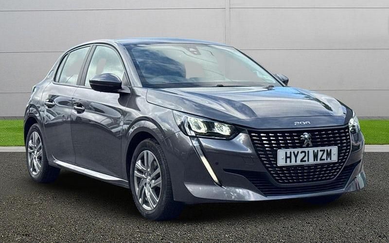 Grey Used 2021 Peugeot 208 Active Premium Hatchback | £10,995 (Fair price) - Image 1/4