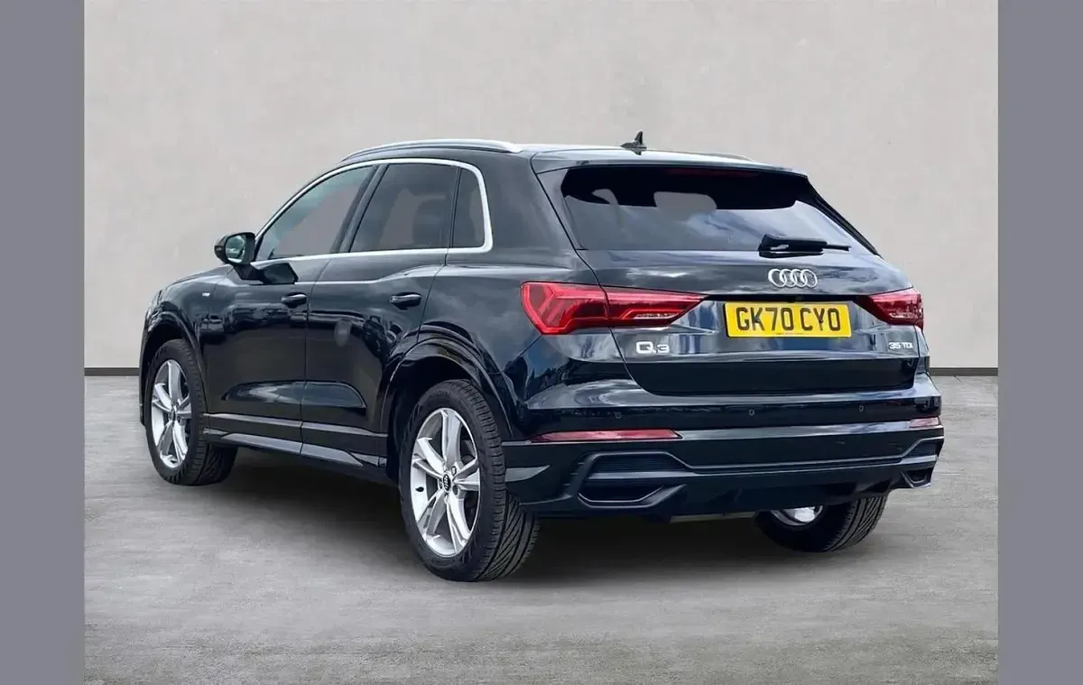 Used Audi Q3 S-Line 150 HP (110 kW) 2020 Black SUV