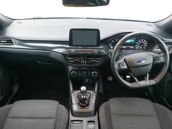 Used Ford Focus ST-Line 120 HP (88 kW) 2020 Blue Hatchback