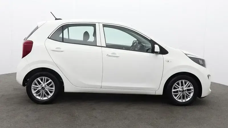 Begagnad Kia Picanto 66 HK (48 kW) 2023 Vit Halvkombi