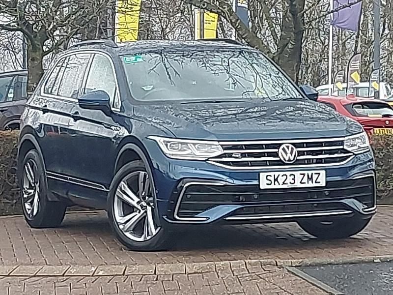 Used VW Tiguan R-line Edition 150 HP (110 kW) 2023 Blue SUV