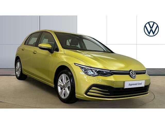 Yellow Used 2020 VW Golf VIII Life Hatchback | £16,039 (Good price) - Image 1/4