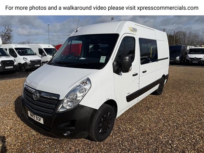 Used Vauxhall Movano 130 HP (95 kW) 2019 White MPV
