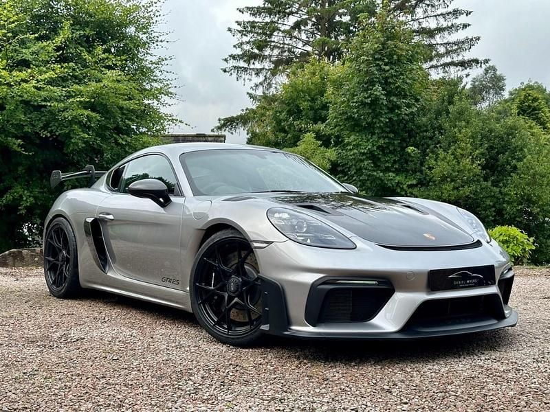Used Porsche Cayman GT4 500 HP (367 kW) 2023 Silver Coupe