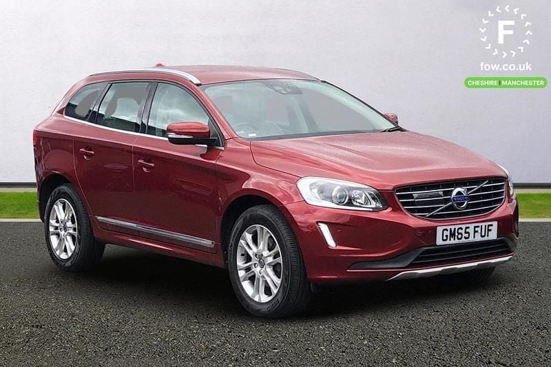 Red Used 2016 Volvo XC60 SE Lux SUV | £16,699 (Fair price) - Image 1/3