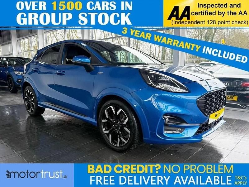 Used Ford Puma ST-Line X 125 HP (91 kW) 2021 Blue SUV