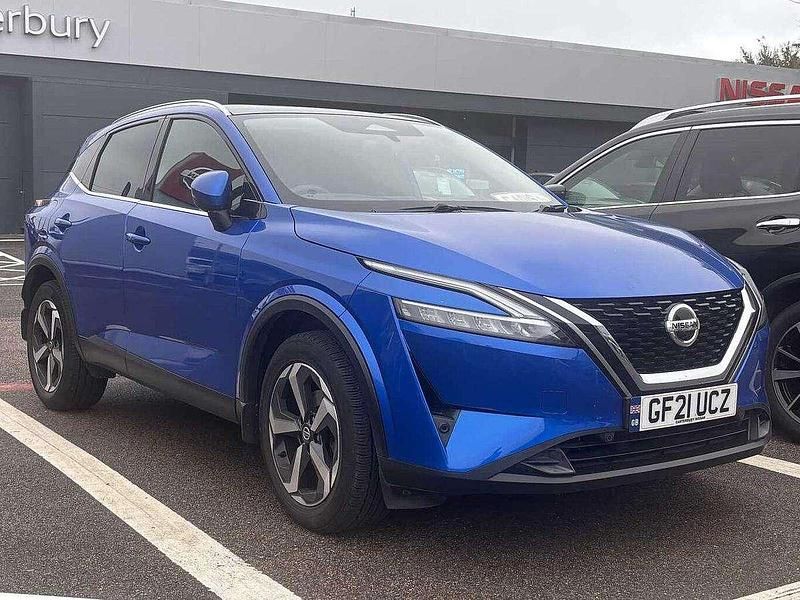Blue Used 2021 Nissan Qashqai SUV | £17,499 (Fair price) - Image 1/1