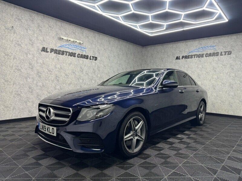 Blue Used 2019 Mercedes E300 AMG Line Premium Plus Sedan | £14,799 - Image 1/4