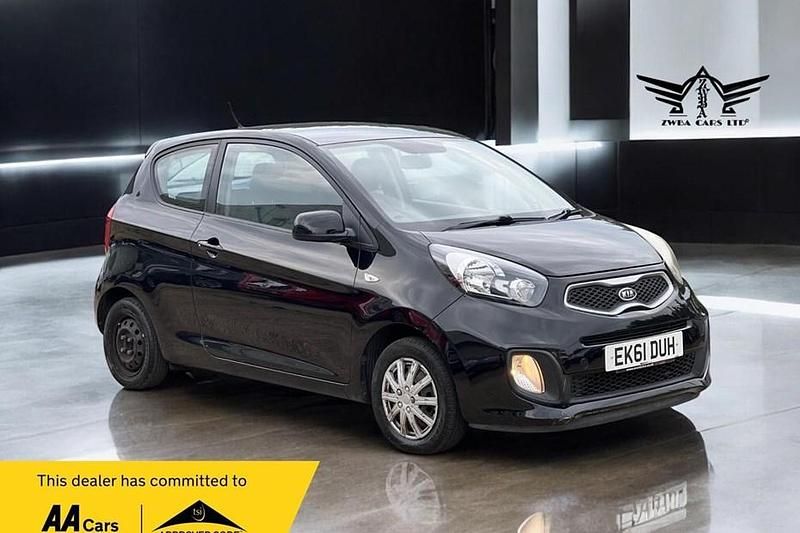 Black Used 2011 Kia Picanto 2 Hatchback | £2,495 (Fair price) - Image 1/1