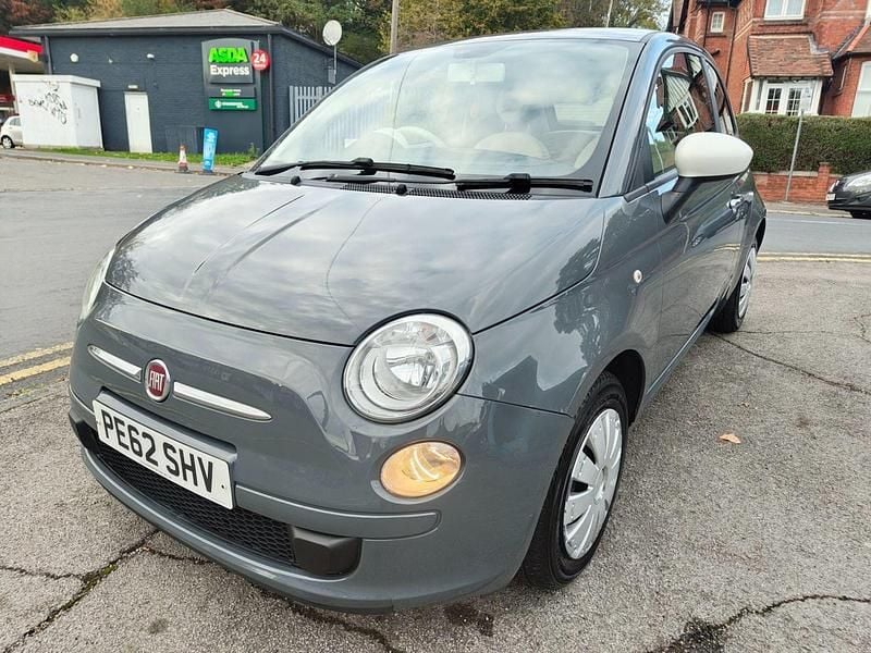 Grey Used 2012 Fiat 500 S Hatchback | £2,995 (Good price) - Image 1/4