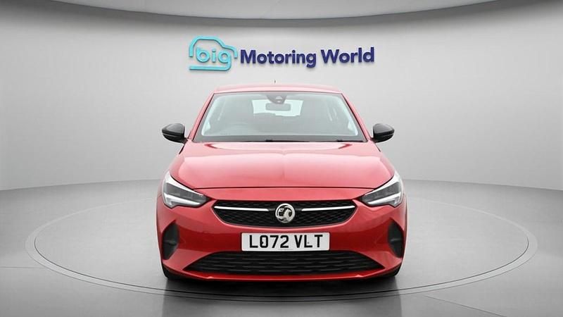 Used Vauxhall Corsa Design Edition 75 HP (55 kW) 2022 Red Hatchback
