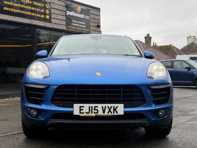 Used Porsche Macan S 2015 Blue SUV