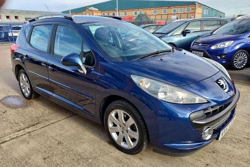 Blue Used 2007 Peugeot 207 Sport Estate | £1,957 (Good price) - Image 1/1