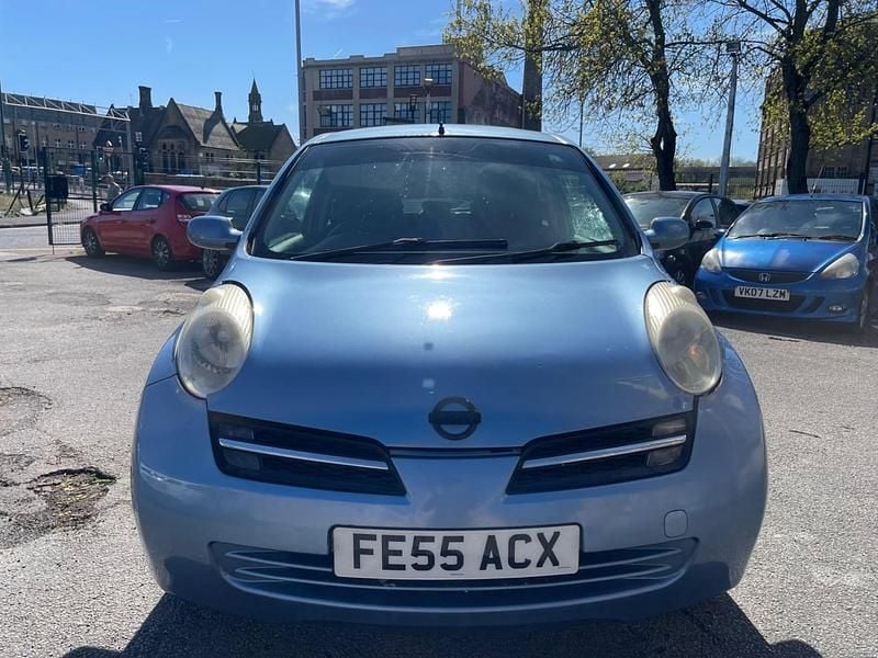 Begagnad Nissan Micra 88 HK (64 kW) 2006 Blå Halvkombi