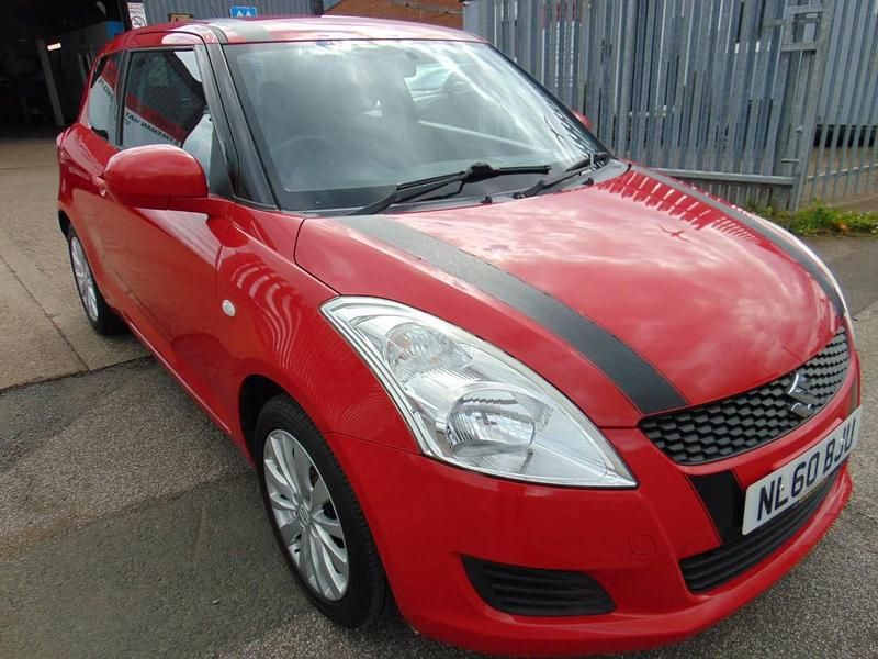Red Used 2010 Suzuki Swift SZ3 Hatchback | £1,995 (Fair price) - Image 1/4