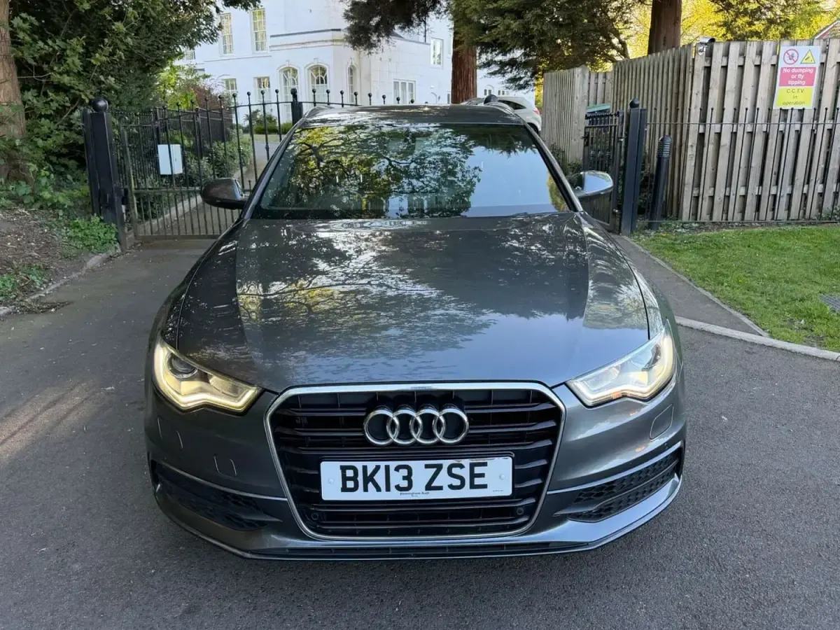 Used Audi A6 S-Line 177 HP (130 kW) 2013 Grey Estate