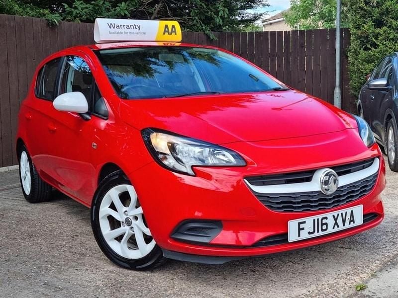 Red Used 2016 Vauxhall Corsa Hatchback | £4,895 (Good price) - Image 1/4