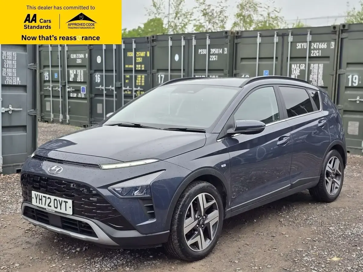 Used Hyundai Bayon Premium 100 HP (73 kW) 2022 Grey SUV