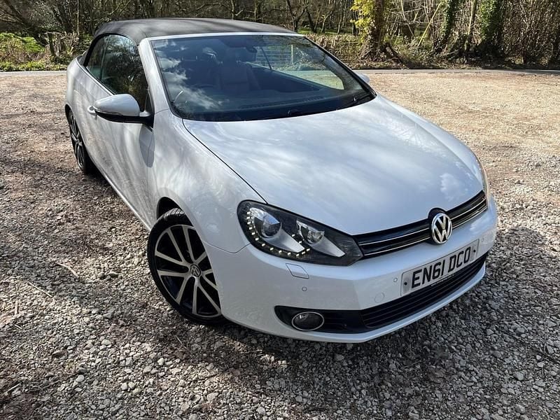 Used VW Golf Cabriolet GT 2012 White Cabriolet