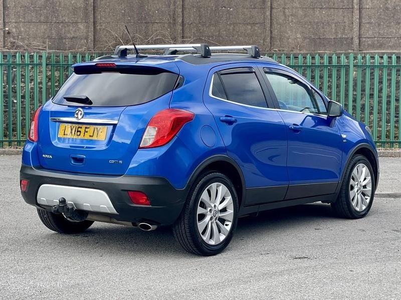 Used Vauxhall Mokka 136 HP (100 kW) 2016 Blue SUV