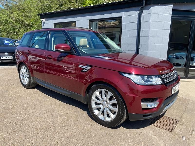 Used Land Rover Range Rover Sport HSE 306 HP (225 kW) 2017 Red SUV