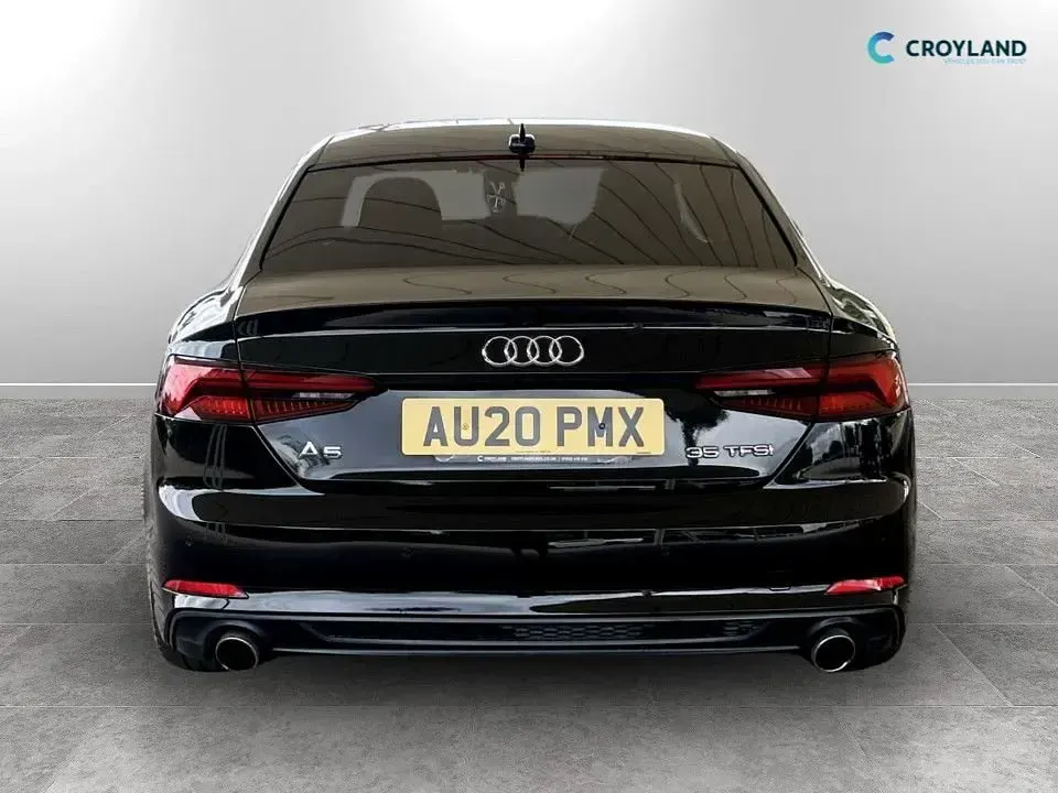 Used Audi A5 Black Edition 150 HP (110 kW) 2020 Black Coupe